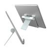jojofuny Aluminum Alloy Phone Holder Compact Desktop Stand for Phones Tablets Design Anti-Slip Base for Office Home Use Silver view 3