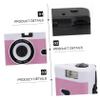 Angoily Pcs Retro Camera Built-in Flash Reusable Mm Film Camera Made of Material for Photography Lovers view 2