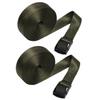 HEALEEP 2rolls Outdoor Camera Fixing Strap Meters Bundling Belt for Camping and Hiking Green Camera Securing Strap Strong Buckles for Versatile Use view 1