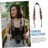 Angoily 2pcs Camera Strap Camera Crossbody Strap Camera Shoulder Belt Camera Shoulder Strap Double Layer, Assorted Colorx2pcs, 104x4cmx2pcs view 3