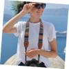 Angoily 2pcs Camera Strap Camera Crossbody Strap Camera Shoulder Belt Camera Shoulder Strap Double Layer, Assorted Color, 104x4cm view 2