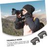 8 Sets Triangle Ring Fastener Hook key Lanyard Split Ring Camera Clip Shoulder Strap Rangefinder, As Shownx3pcs, 1.4x1.3cmx3pcs view 4
