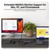 HyperDrive Next 6 Port USB Hub  USB C to HDMI 4K60Hz Display, 10Gbps Data Transfer, 100W Power Delivery Charging, 3X USB-A  Compatible w/MacBook Pro, MacBook Air, PC, and Chromebook view 3