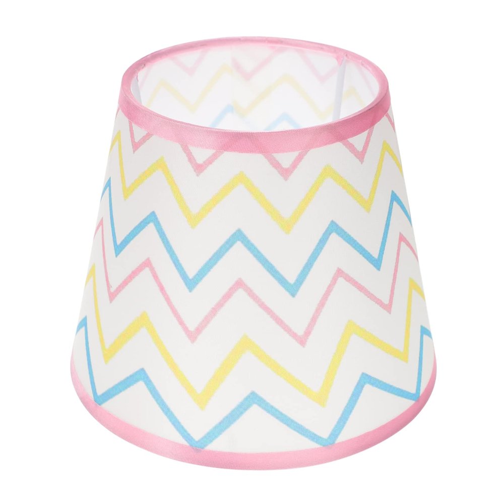 jojofuny Fabric Lamp Shade Cover for Table and Chandelier Elegant Decorative Light Shade for Bedroom Living Room Nursery Wave Design