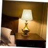 jojofuny Fabric Lamp Shade Cover for Table and Chandelier Elegant Decorative Light Shade for Bedroom Living Room Nursery Wave Design view 2