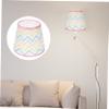 jojofuny Fabric Lamp Shade Cover for Table and Chandelier Elegant Decorative Light Shade for Bedroom Living Room Nursery Wave Design view 4