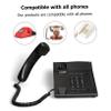 HEALEEP 2pcs Coiled Telephone Cord Soft and Easy to Install Compatible Landline Phones Prevents Tangles Stable Signal Transmission for Home Use view 4