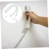 HEALEEP 2pcs Coiled Telephone Cord Telephone Accessory for Landline Phones Sound Quality Easy Installation Soft and view 3