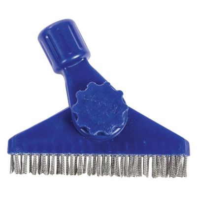 Stainless Steel Grout Brush for Tile Cleaning 8 Inches