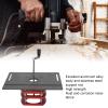 Router Table Router System Kit Manual Lifting Aluminum Alloy 240 x 200mm Woodworking Tool Mast R-II (Black) view 3