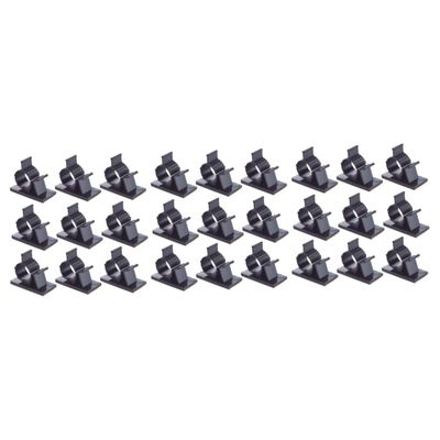 jojofuny 150pcs Adjustable Plastic Cable Clips Adhesive Wire Management Holders for Organizing Cords and Wires for Use