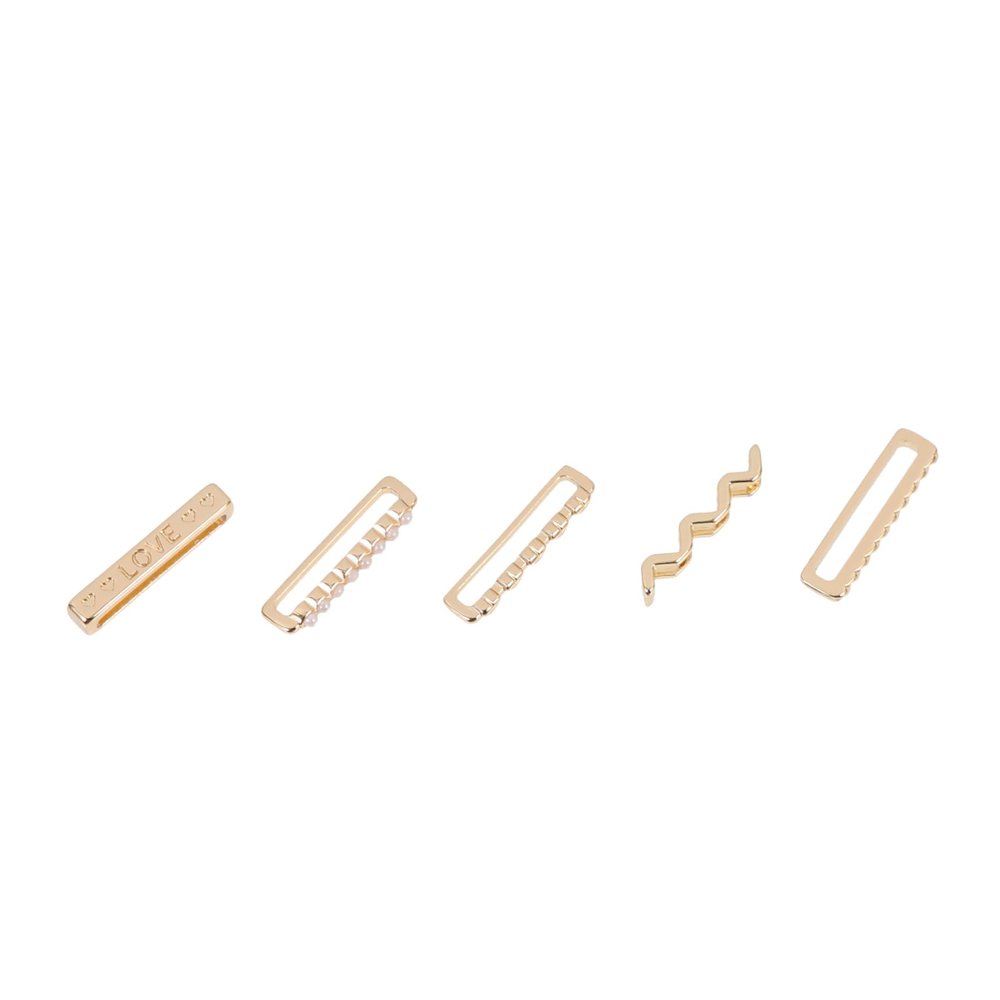 10 Pcs Strap Decorative Ring Watches Watchband Anchor Charm Aplee Watch Band Rings Fine Belt Ring, 0.3X0.6X2.3CMx2pcs, Alloy, no gemstone