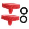 jojofuny 4pcs Camera Shutter Button Replacement Button Threaded Design for Enhanced Grip and Stability for Photographers and Easy Installation view 1
