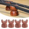 4Pcs HiFi Cable Clamp Wire Bracket, Wooden Shockproof Insulation Speaker Cable Riser Clip, HiFi Cable Stabilizer view 2