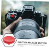 jojofuny 10pcs Soft Shutter Release Button for Cameras Concave Design for Improved Grip and Precision Easy Installation Sleeves Flower Pattern view 4