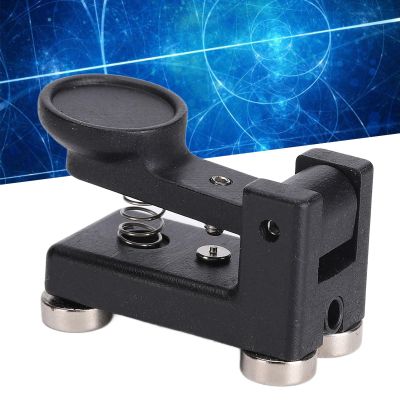 Garosa Ultra Portable ABS Morse Code Manual Key, One Handed, Scratch Easy to Install, Compact, Black, for Amateur Radio Enthusiasts