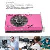 RX580 GDDR5 8G Graphics Card, Gaming Graphics Card 1206/1500MHz PCIE 3.0 6 HD Multimedia Interface with Cooling System Heat Dissipation view 2