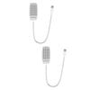 jojofuny 2pcs Portable Laptop Lamp Led Bulbs Non-Flicker Glare Eye-Protection White view 1