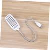 jojofuny 2pcs Portable Laptop Lamp Led Bulbs Non-Flicker Glare Eye-Protection White view 2