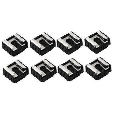 jojofuny 8pcs Flash Adapter Socket Lamp Holder Bracket Hot Shoe Converter for Camera