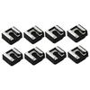 jojofuny 8pcs Flash Adapter Socket Lamp Holder Bracket Hot Shoe Converter for Camera view 1