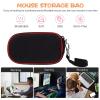 Hemobllo Mouse Travel Case - Portable Mouse Storage Bag Case Carrying Accessories Storage Pouch Wired Hard Travel view 4