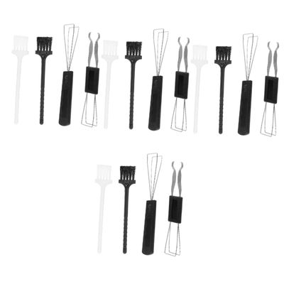 jojofuny 4sets Lightweight Compact Keyboard and Earphone Cleaning Brush Keycap Puller