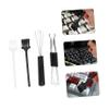 jojofuny 4sets Lightweight Compact Keyboard and Earphone Cleaning Brush Keycap Puller view 4