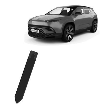 BoxWave Stylus Pouch Compatible with Fisker 2024 Ocean Display (17.1 in) - Stylus PortaPouch, Pen Stylii Holder Carrier Portable Self-Adhesive - Jet Black