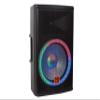 MR DJ SYNERGY15 Pro Audio Indoor Outdoor Ultra Powerful DJ Bluetooth 4500W Watts Peak, 15" Inch Woofer, Rollable Trolley Speaker with Built in Media Player, FM Radio Tuner, USB, SD Card view 4