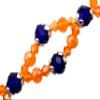 Beaded Stretch Band for Apple Watch iWatch | Series 1-9 | 38mm | 40mm | 41mm | Handmade | Customizable | Accessories for Apple Watch iWatch | Watch Strap | Stretch Band | X-Pattern | 542 view 3