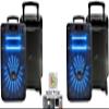 2 Mr Dj ART Bluetooth Speaker 12" Portable Speaker with Bluetooth/Rechargeable Battery and App Control view 1