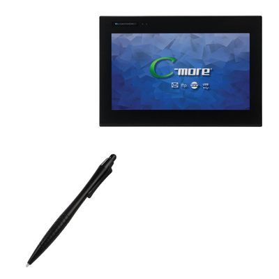 BoxWave Stylus Pen Compatible with C-More CM5-T15W - DirectTip Resistive Stylus, DirectTip Resistive Stylus - Jet Black