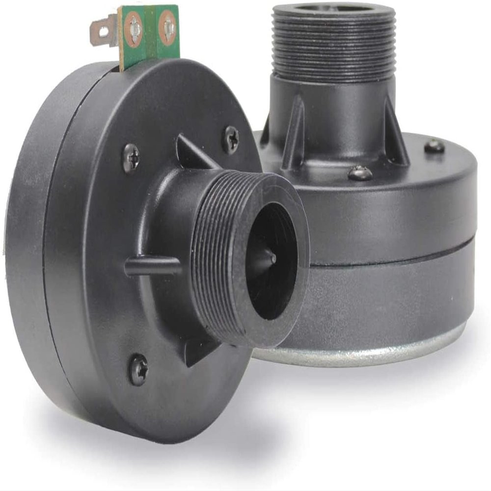 2 MR DJ HD200 200 Watt Super Horn Bullet Tweeters 3 4-8 ohms 18oz Magnet Threaded for Horn Mounting