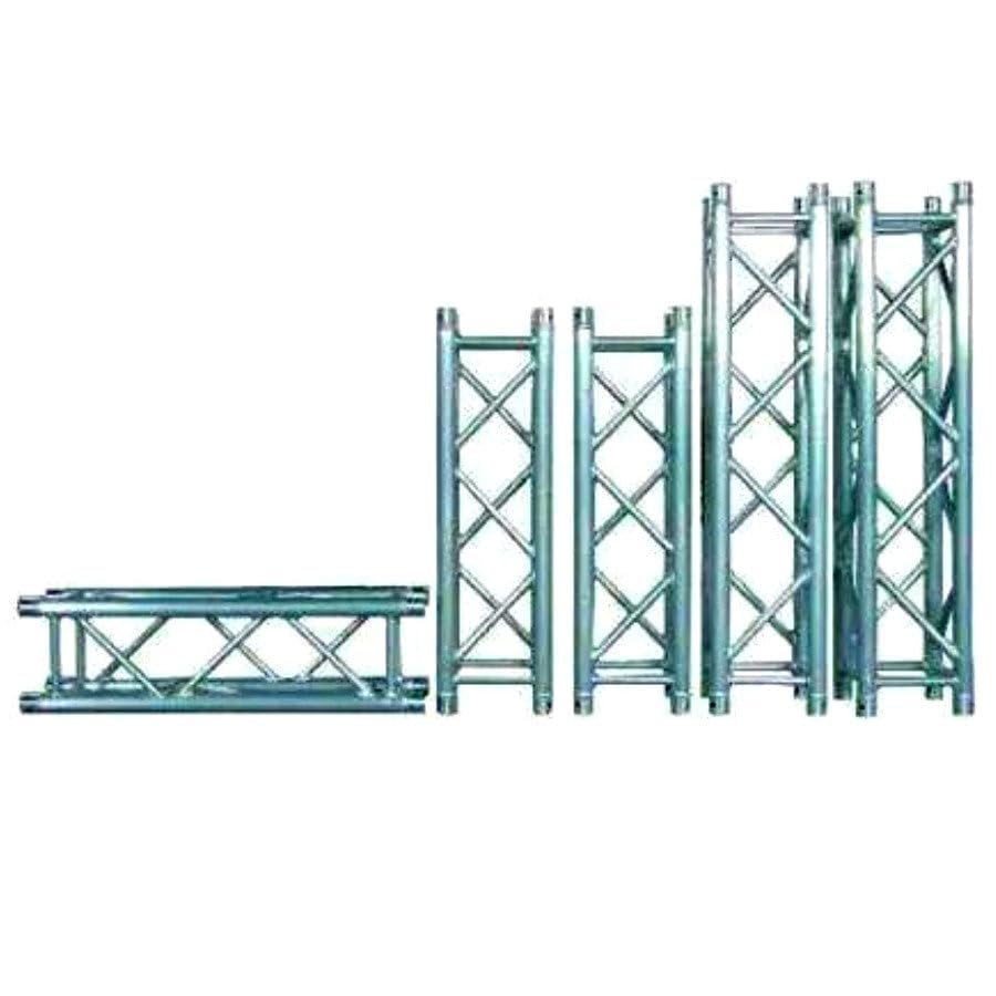 MR DJ TSQ656 6.56FT/ 2.0M Straight Square Box Aluminum Lighting Trussing Segment for Pro Audio DJ with 2-inch Tubing