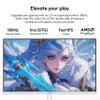 Pixio PX278 Wave White 27 inch 180Hz Refresh Rate Quad HD 1440p Resolution AMD FreeSync Fast IPS Panel 1ms GTG Response Time Built-in Speakers Gaming Monitor view 2
