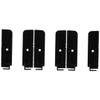 jojofuny 3pairs Adjustable Wall-Mounted Bracket for Phones Tablets E-Readers Easy Adhesive Installation for Smooth Supports up for Home Office Use view 1