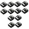 jojofuny 12pcs Camera Hot Shoe Adapter Socket Fittings for Flash Light Holder Base Screw Interface Compatible Photography Equipment view 1