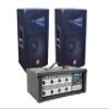 Mr. Dj USA PMX8500 3000 Watts Powered 8 Channel Mixer with Bluetooth + 2 10" 2way Speakers view 1