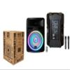 2 18" Power Speaker Built-in Battery/Bluetooth/Amplifier/SD/USB/FM Radio view 2
