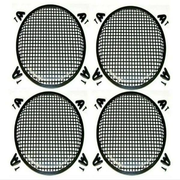 4 MR DJ DJS15 15" Subwoofer Speaker Grill15" Subwoofer Speaker Metal Mesh Cover Waffle Speaker Grill Protect Guard DJ