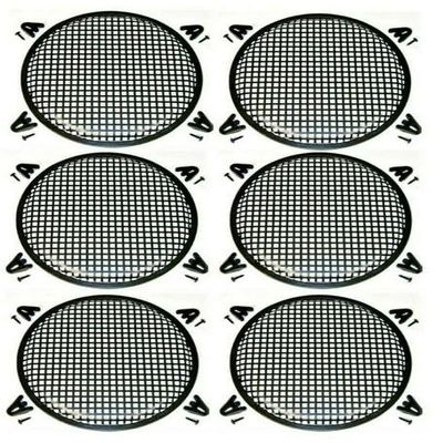 6 MR DJ DJS15 15" Subwoofer Speaker Grill15" Subwoofer Speaker Metal Mesh Cover Waffle Speaker Grill Protect Guard DJ