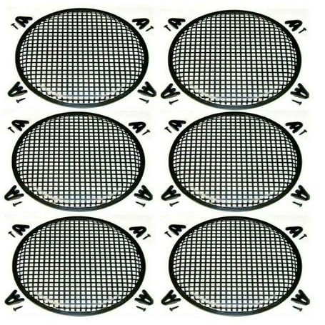 6 MR DJ DJS15 15" Subwoofer Speaker Grill15" Subwoofer Speaker Metal Mesh Cover Waffle Speaker Grill Protect Guard DJ
