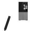 BoxWave Stylus Pouch Compatible with Samsung Bespoke Family Hub+ Smart Refrigerator - Stylus PortaPouch, Pen Stylii Holder Carrier Portable Self-Adhesive - Jet Black view 1