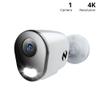 Night Owl Add On Wired IP 4K HD Indoor/Outdoor Deterrence Camera with 2-Way Audio (1-Pack) - Camera Cable Not Included (Requires Compatible NVR - Sold Separately) view 2
