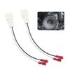 2PCS Car Speaker Adapter Harness 72-8104,Speaker Wire Adapter for Connected Front+Rear Door Speakers,Premium Speaker Connector/Speaker Harness Compatible with Toyota Collora Subaru view 1