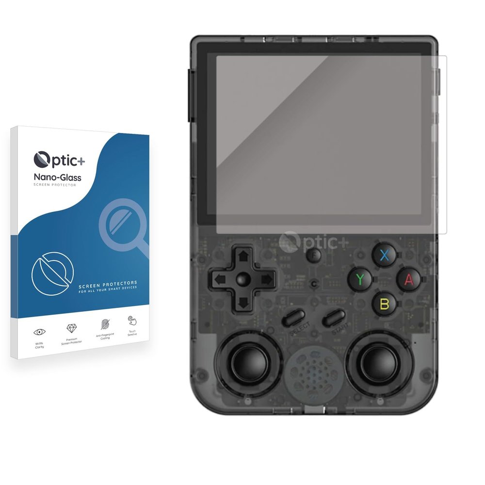 Optic+ Nano Glass Screen Protector for Anbernic RG353V, Clear, NG425889