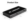 MOUDOAUER 3 in 1 Out 4K HDMI Switch 3-Port Display Selector HDMI Splitter Switcher with Remote Control for HDTV PC Gamepad Console view 2