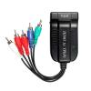 5RCA HDMI to Scaler Male RGB Component YPbPr Video and R/L Audio Scaler Adapter Converter view 1