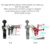 MOUDOAUER Camera Diving Tray Stabilizer Shutter Trigger, Alloy Shutter Release Extension Lever Trigger Mount Adapter view 4